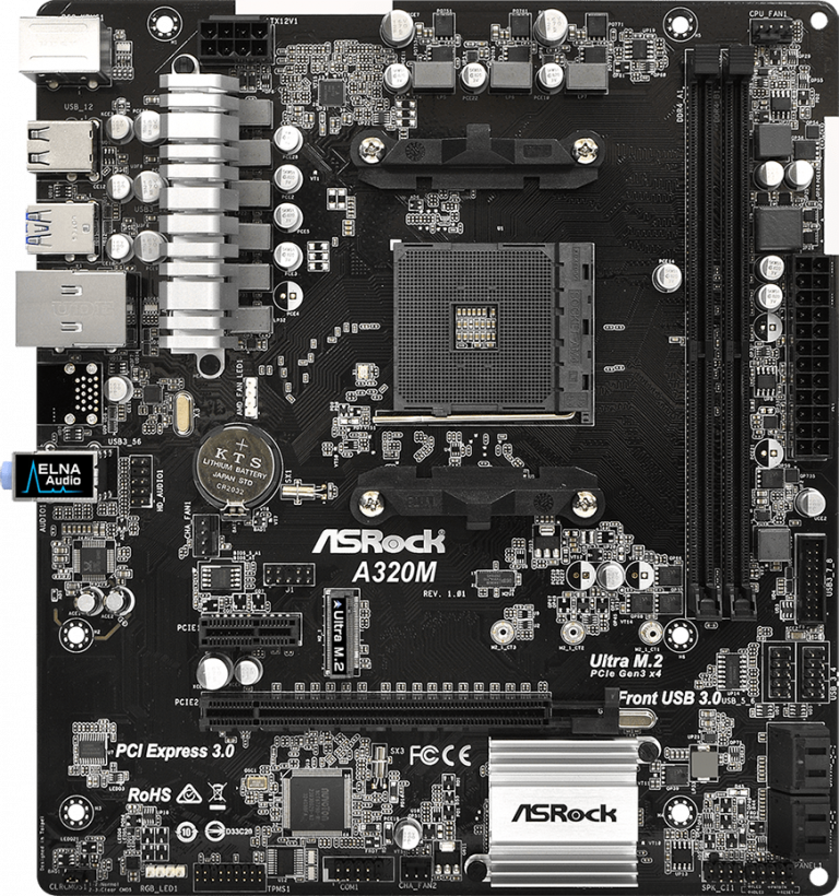 Asrock a320m pro4 какие процессоры подойдут