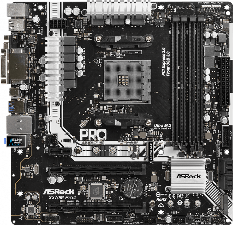 Asrock x370m pro4 обзор