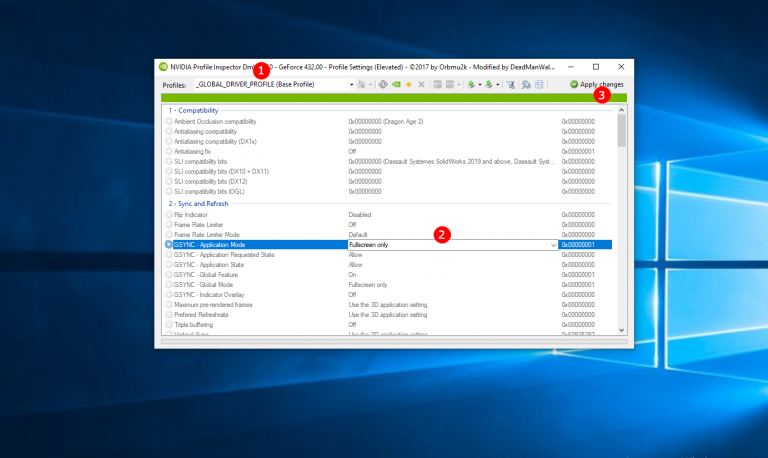 Как открыть профиль гта 5 в nvidia inspector