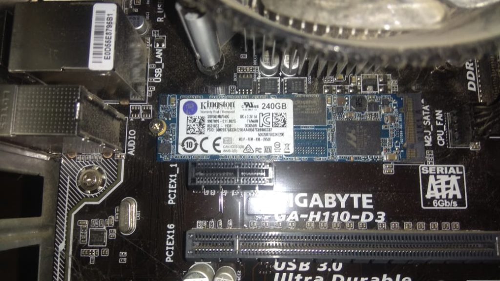 Установка ssd в серверные салазки