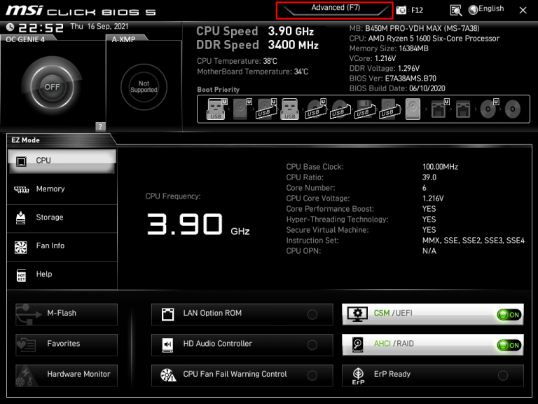  tpm bios msi te4h