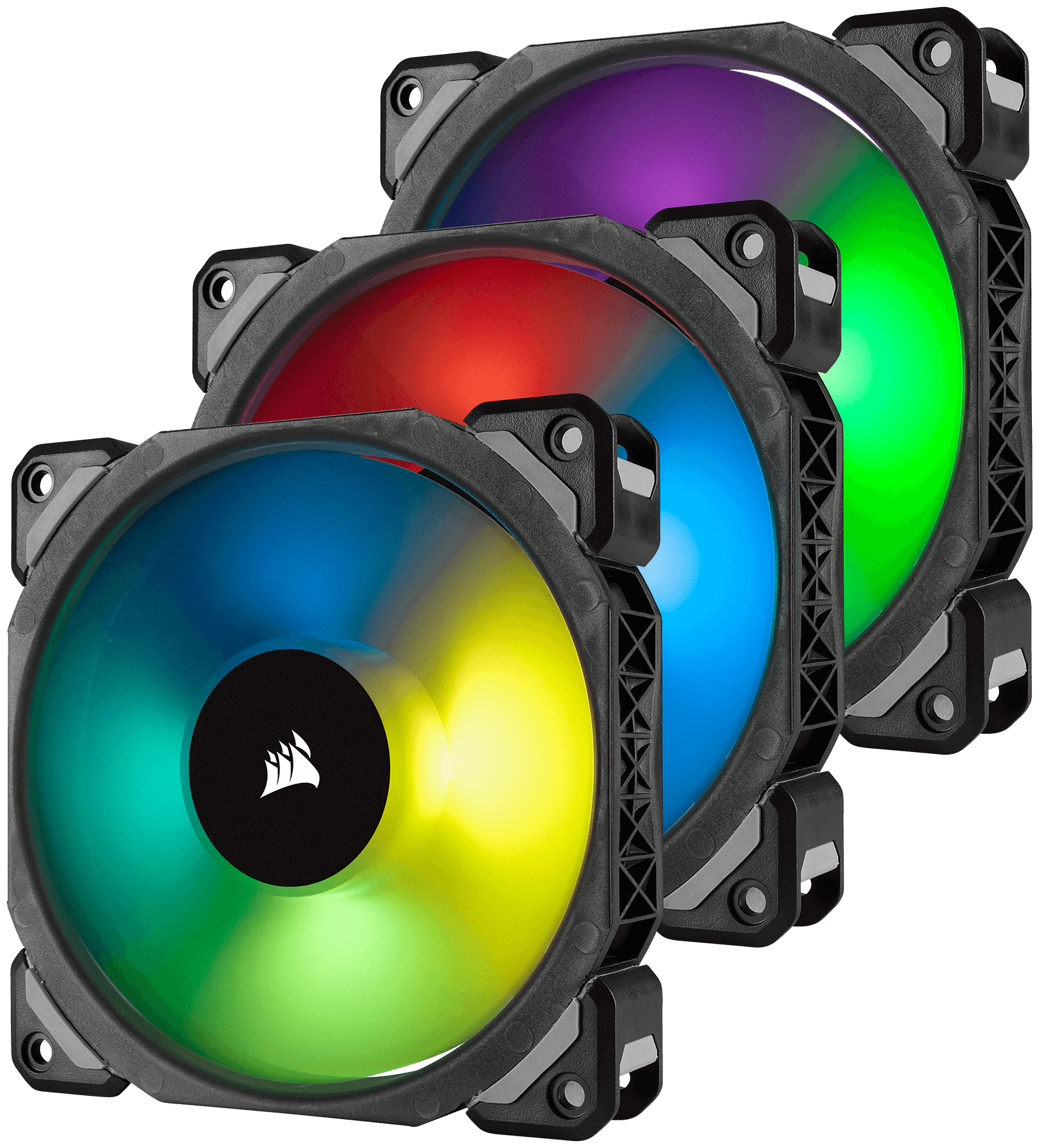 CORSAIR ML120 PRO RGB LED 3 FAN PACK